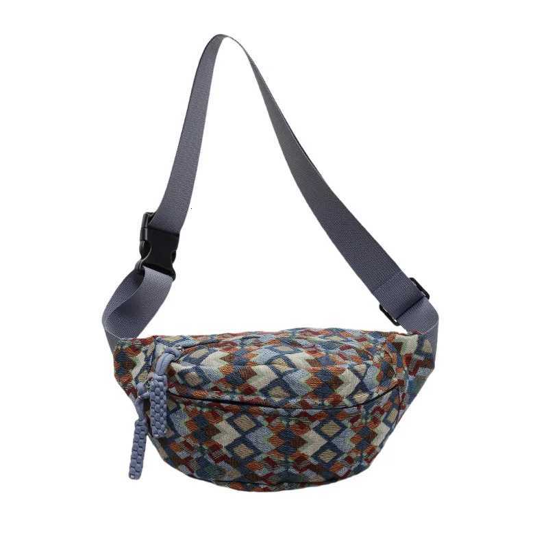 Bohemia Belt Waist Bags for Women Fashion Fanny Pack Female Banana Waist Pack Hip Purse Shoulder Crossbody Chest Bag PocketT251126