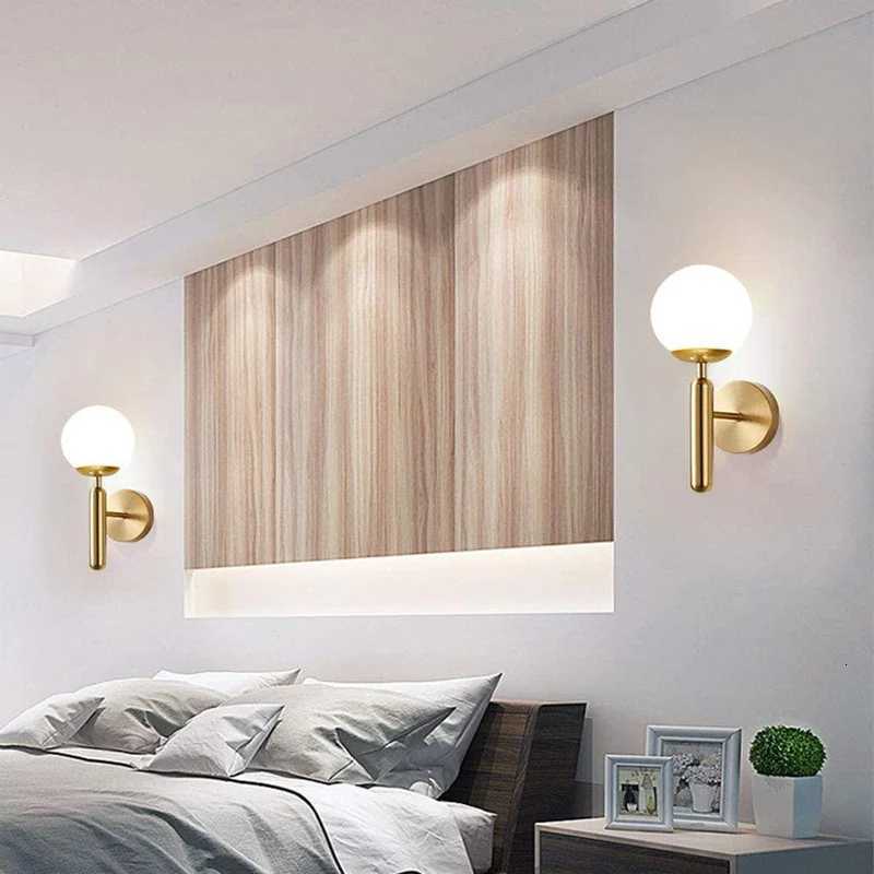Modern Indoor Wall Light Lamp Suitable For Bedroom Bedside Living Room Home Decor Light Fixture Sconce Living Room Decooration M251126