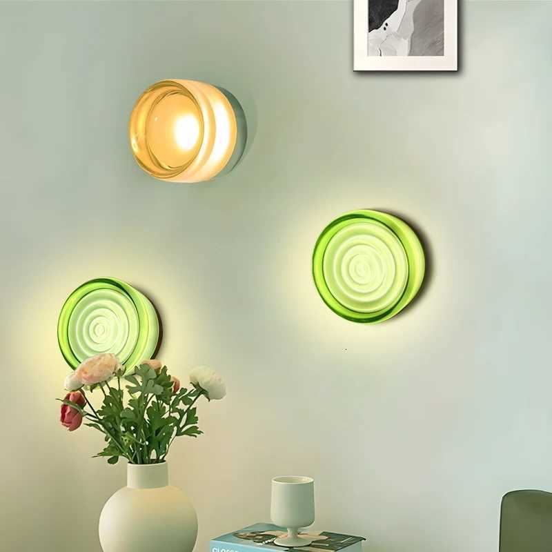 Nordic Simple Acrylic Wall Light Bedroom Bed Wall Light Atmosphere Light Corridor Balcony ceiling Light Waterproof Wall Light M251126
