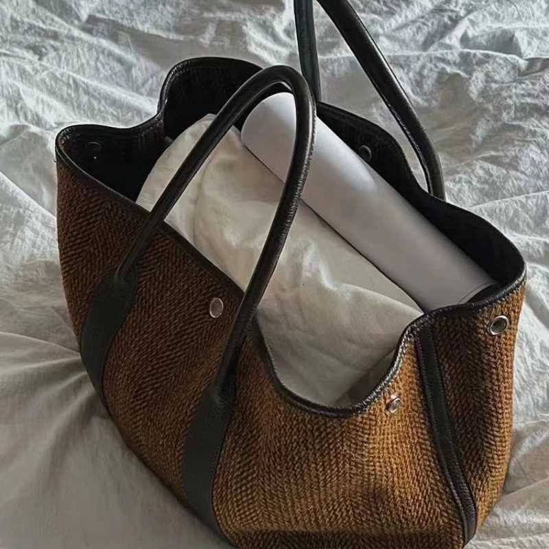 Designer Fiable Tote Bags for Wan Shoder Bags Portable Simple Versatile Shopping Bags Class Bag for Girl Designer Bag Sac Y251125