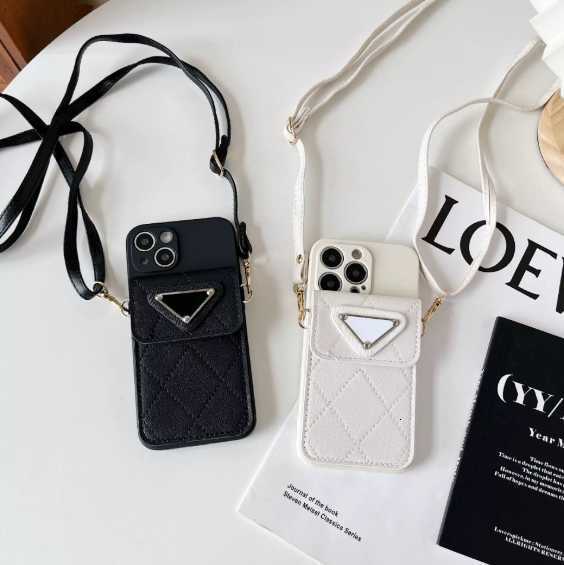 Luxury Crossbody Zero Wallet Phone Case for 17/16/14/15/xsmax Full Coverage Card Holder with 8 Precise Holes C251126