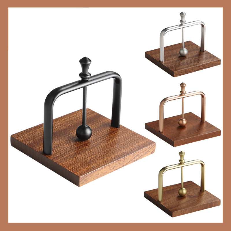 Coffee shop napkin holder Western restaurant tissue holder solid wood hotel tissue holder desktop