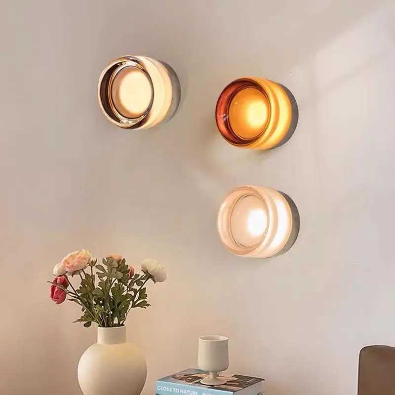 Nordic Simple Acrylic Wall Light Bedroom Bed Wall Light Atmosphere Light Corridor Balcony ceiling Light Waterproof Wall Light M251126