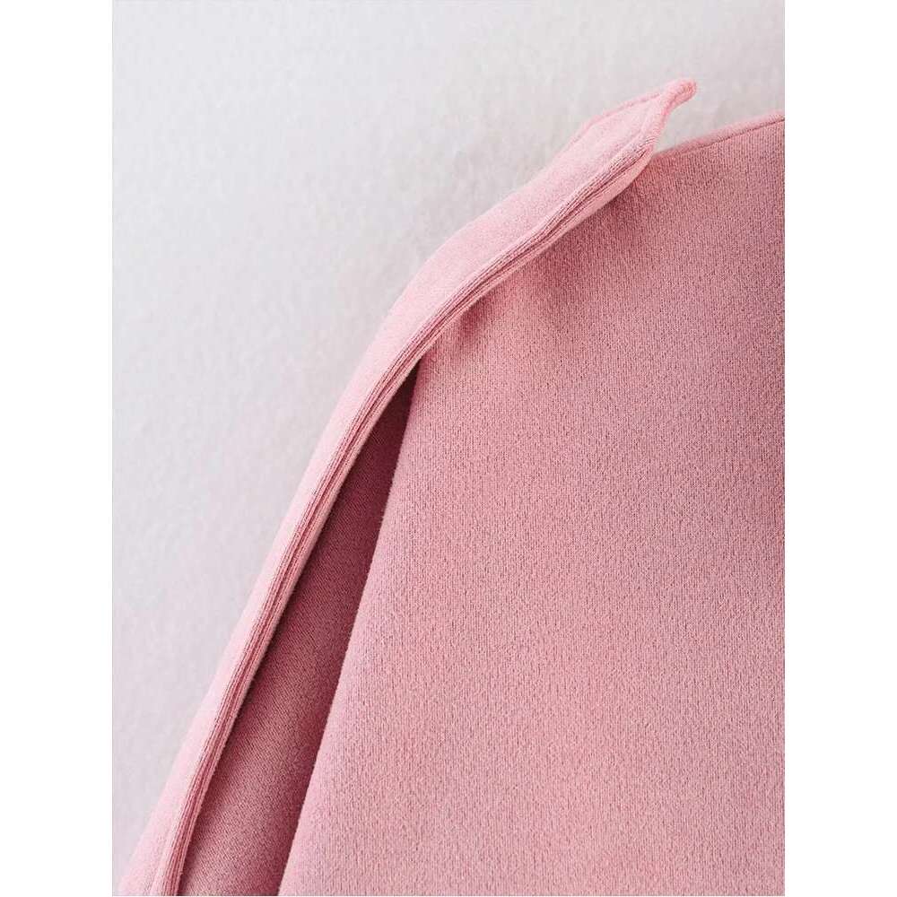 TFMLN Women Suede Jacket Spring New Fashion Long Sleeve Zipper Oversize Solid Bomber Coat Chic Lady 2025 Streetwear