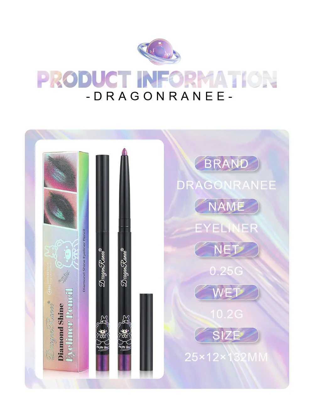 Dragon Ranee Chameleon Eyeliner Gel Pencil Silkworm Pen Waterproof Long Lasting No Smudge Highlighting Eye Shadow StickT251126