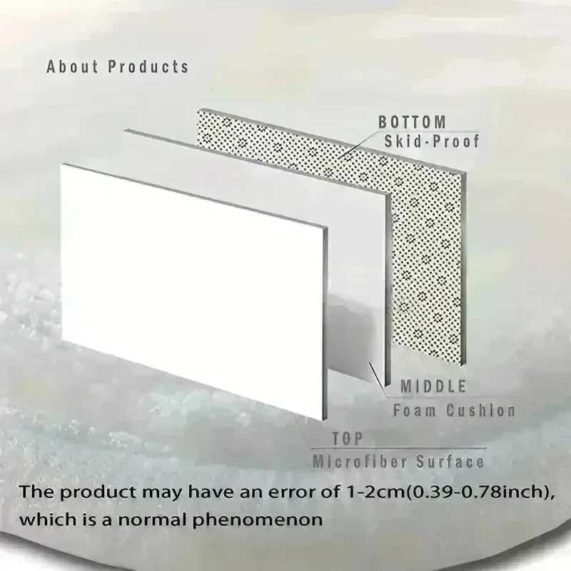 Festive Christmas Doormat Santa Claus Reindeer Tree Design Merry Christmas Welcome Mat for Holiday Home DecorM251126