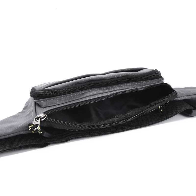 Mens Casual Sports Travel Waist Bag Lightweight Riding Chest Large Capacity Crossbody Bag Phone PocketT251126