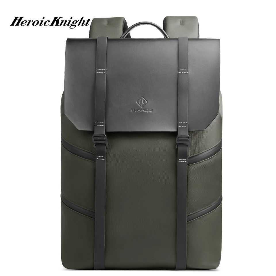 Heroic Knight 156 Casual Laptop Backpack Men Waterproof Large Capacity Travel Backpack Fashion Male Business Commuter Bag Pack K251126