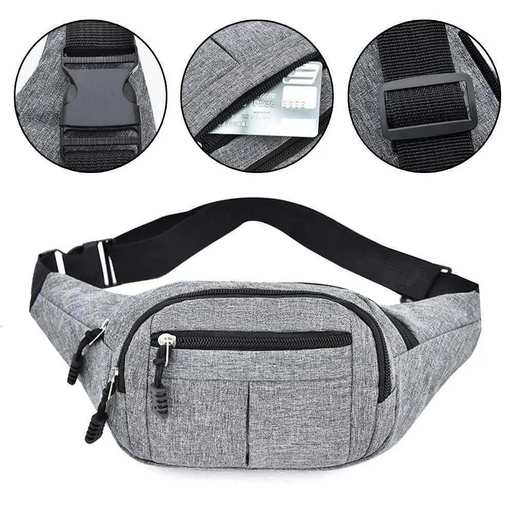 Chest Bag Sports Workout Traveling Running Large Crossbody Casual Hands-Free Wallets Waist Pack Phone BagT251126