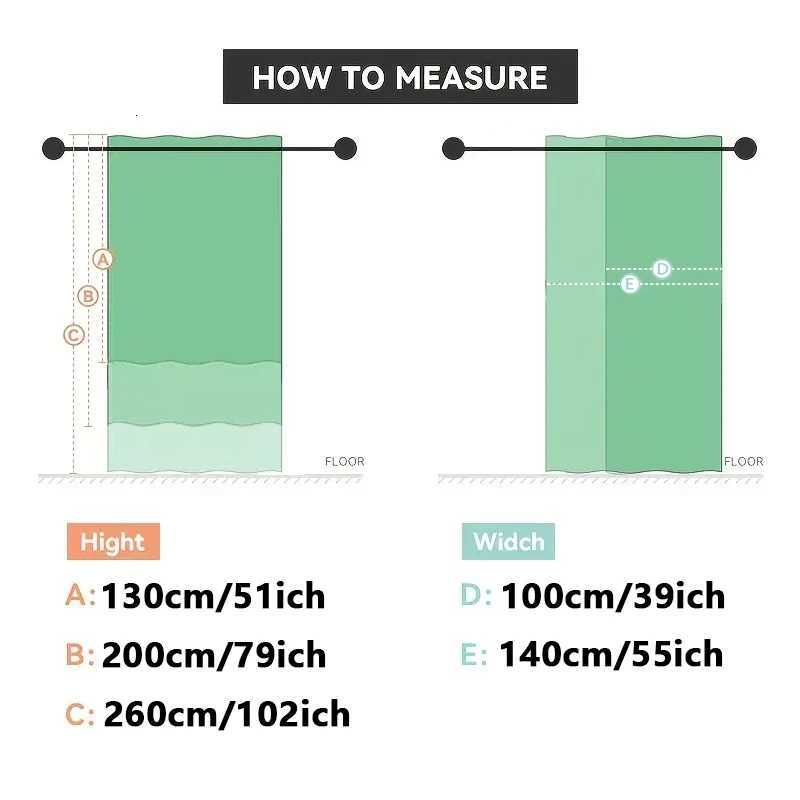 Curtain Christmas 1pc farmhouse khaki grid through pole curtains suitable for bedrooms living rooms and study rooms Y251126