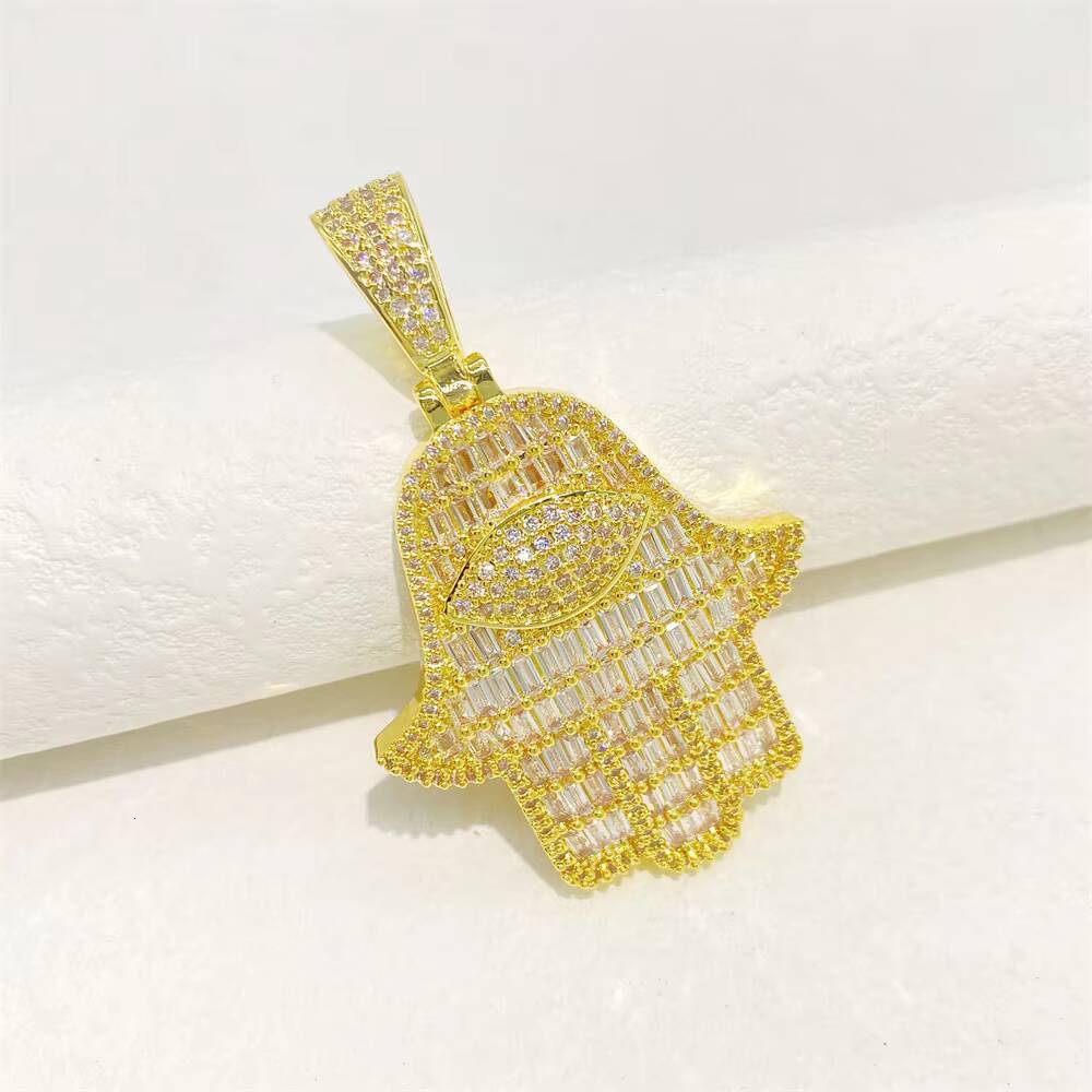 European American Mens Womens Fashion Mosan Diamond Hip-Hop Pendants S925 Silver Inlaid Personalized E-commerce Selected Stock