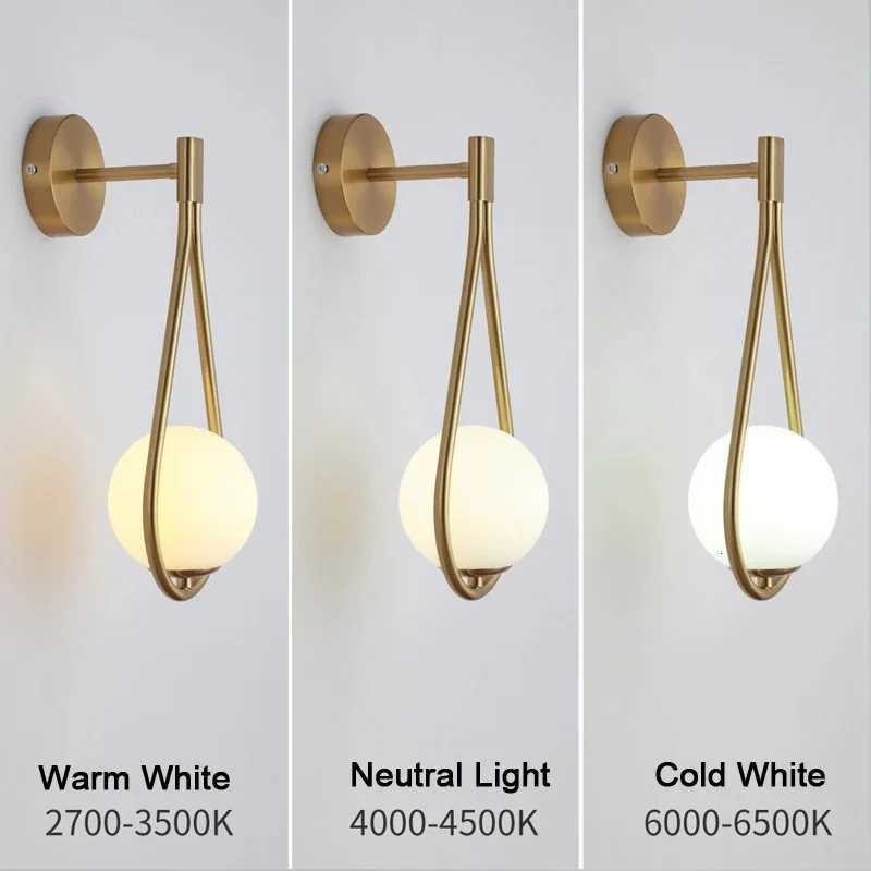 Black Copper Indoor LED Wall Lights with Plug Switch for Bedroom LED Wall Lamps with G9 Bulb Wall Sconce Decor for Corridor M251126