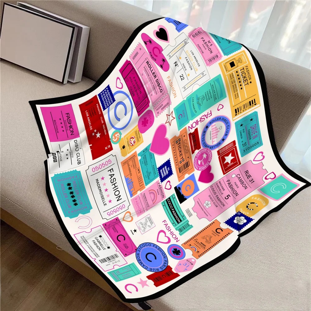Letters Flowers Printed Twill Silk Scarf Square Scarves Lady Wraps Kerchief Woman Neck Shawl Wraps Echarpes 90CM 251125