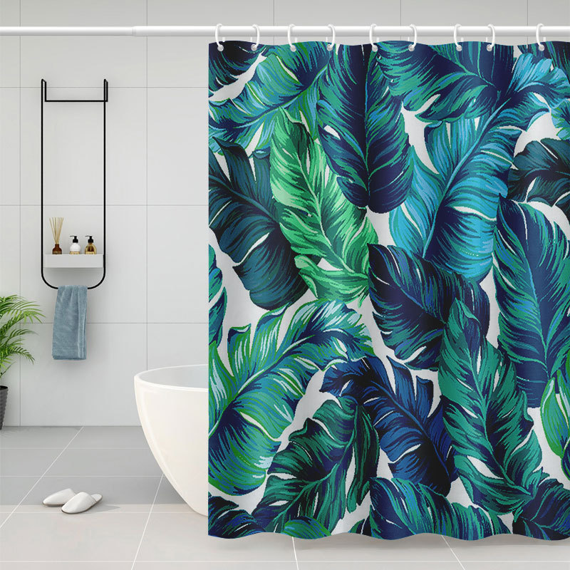 YL-37810 Series Polyester Waterproof Shower Curtain with Digital Printing