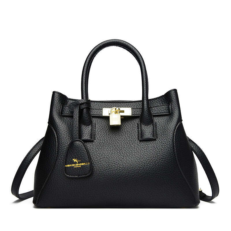 Handbag New Fashion Simple Platinum High-end Versatile Women's Crossbody Mom Bag Cross-border