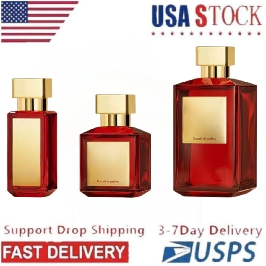 Extrait De Parfum Red Rouge 540 70ml/ 200ml Cologne perfume men woman perfumes fragrance spray Intense Long Lasting Time Good Smell EAU DE TOILETTE Parfumes