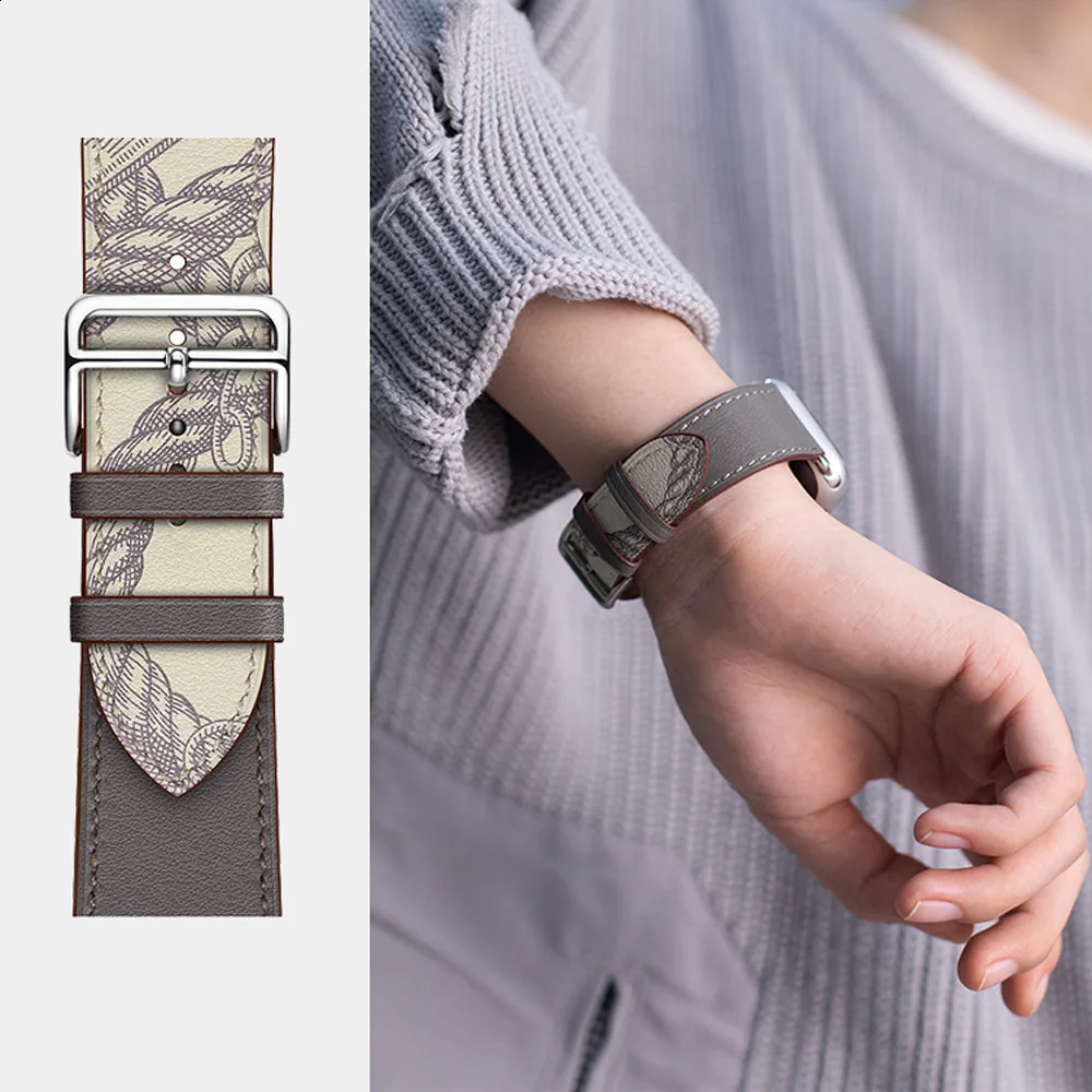 Leather Watch Straps for Apple Watch band mm 44mm 49mm 45mm 42mm 40mm 38/41mm bracelet series 10-Ultra 9-8-7-6-5-4-3-SE 250425