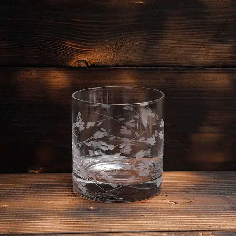 1PCS Old Fashioned Whiskey Glasses Excellent For Cocktail Bourbon Rocks Glassware 380ml Barware Pack of 2 C251126