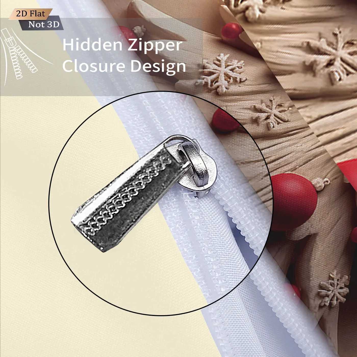 Christmas 3pcs imitation relief Christmas tree print coreless duvet set multi size bedroom bedding holiday decoration machine washable Y251126