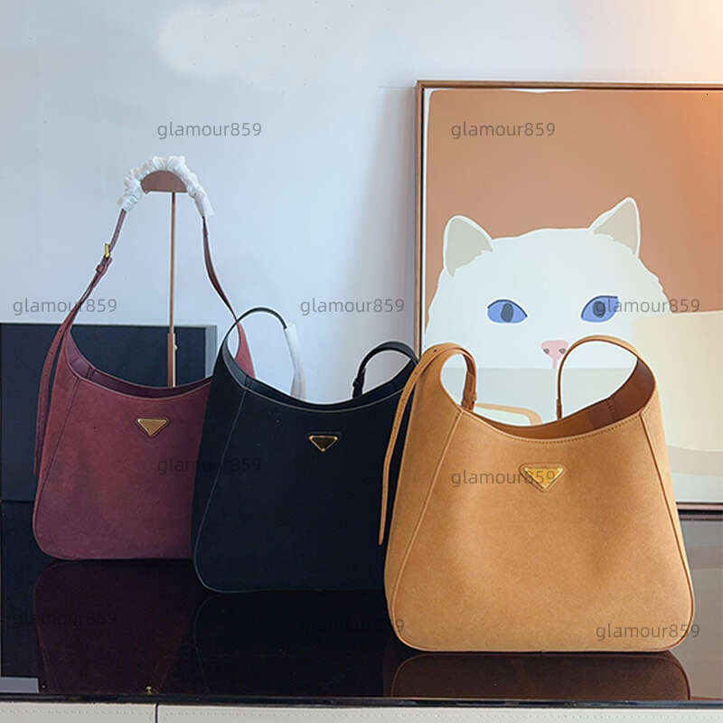 Shoulder Bags Designer Bag Suede Brown Autumn and Winter New Large-capacity Lightweight Shopping Totes Handbags