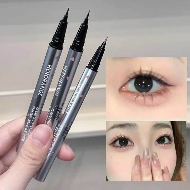 Slim Eyeliner Pencil Lying Silkworm Pen Quick-dry Smudge-proof Eye Liner Pen Waterproof Lasting Smooth Eyeliner Eyes CosmeticsT251126