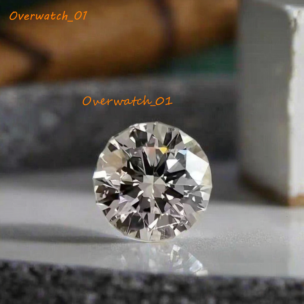 IGI Certified Round Brilliant cut White lab-created Diamonds Excellent Synthetic CVD Lab grown diamond
