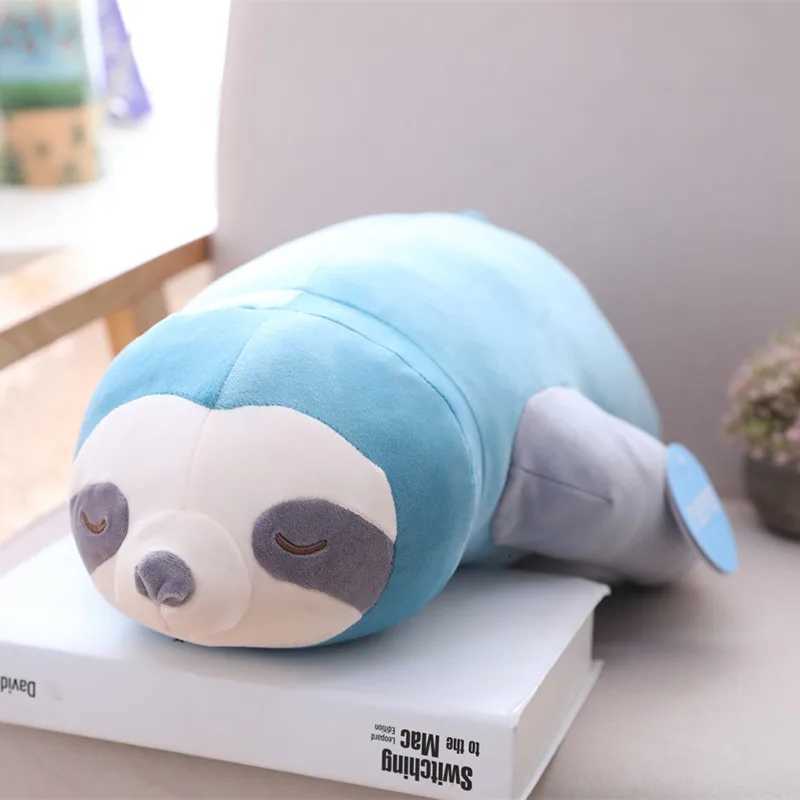 1pc 65-100cm New Cute Stuffed Sloth Toy Plush Soft Simulation Sloths Soft Toy Animals Plushie Doll Pillow for Kids Birthday GiftT251126