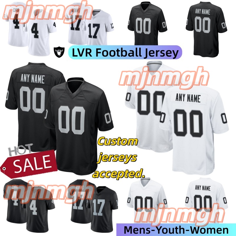 2026 LasVegas RaidersS jersey Gardner Minshew Davante Adams Jerseys Davante Adams Jakobi Meyers Tre Tucker Brock Bowers Kolton Miller Football Jerseys