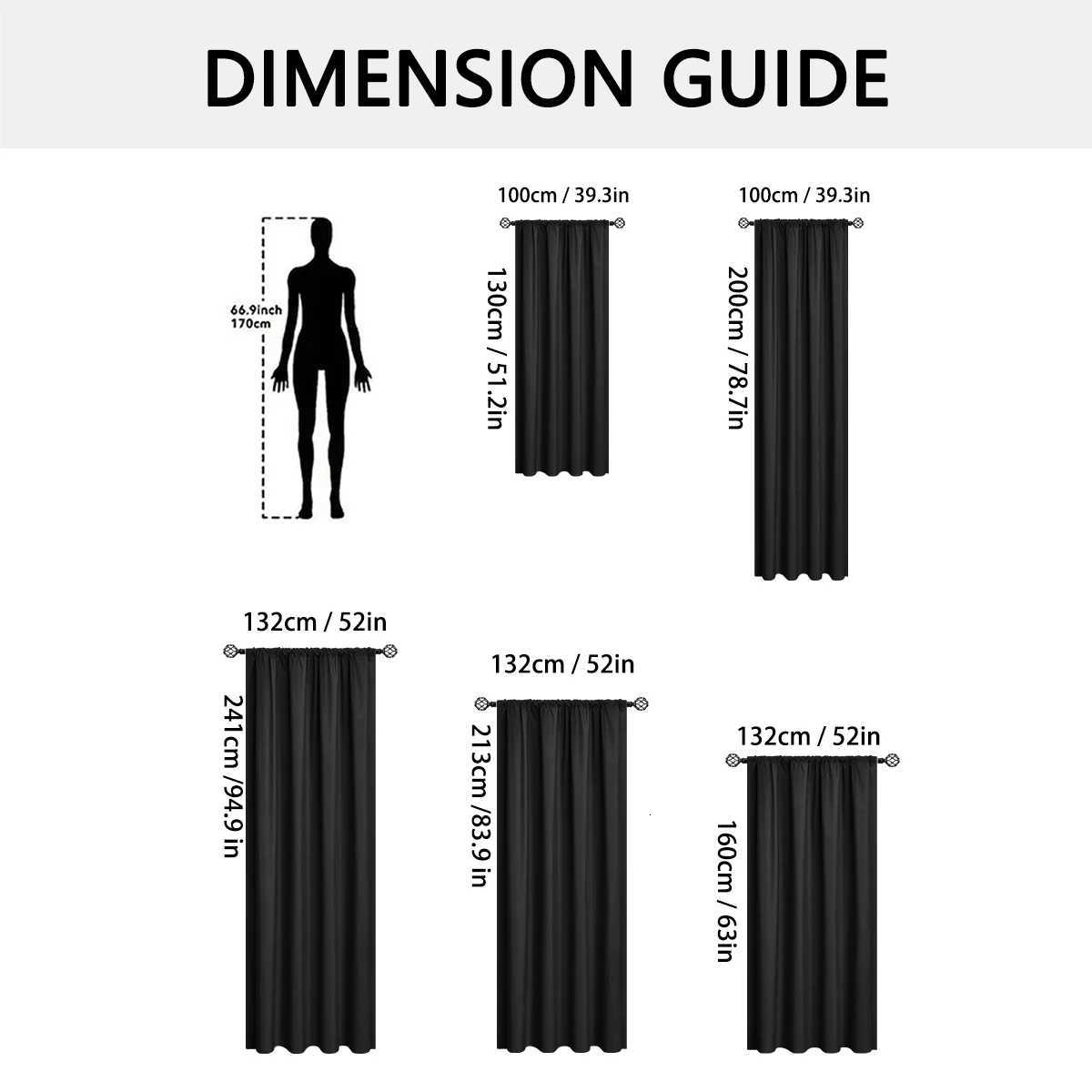 Christmas 1pc 100 Blackout Curtain with Rod Pocket Curtains for Living Room Bedroom Kitchen Window Curtain Drapes in Living Room Y251126