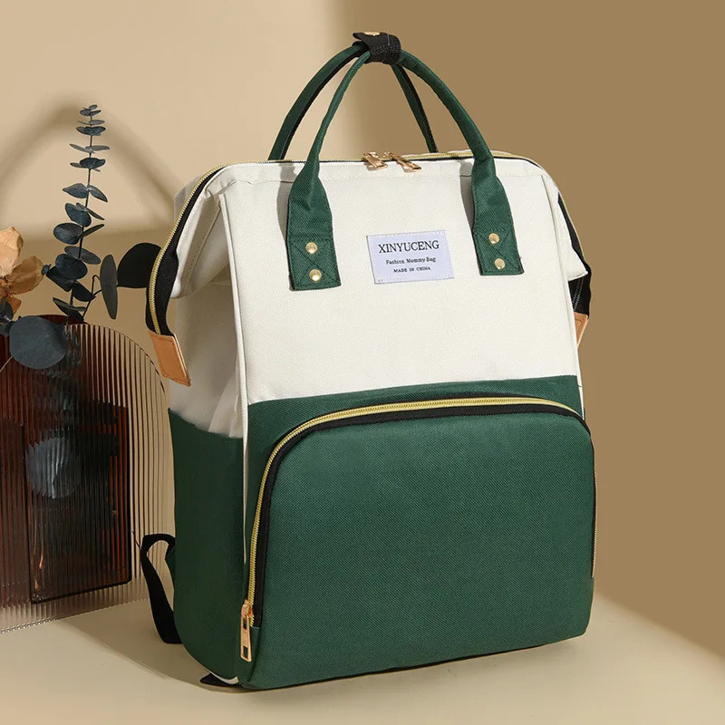 Multi functional maternity bag lightweight and convenient dial backpack large capacity baby care product storage 250414z