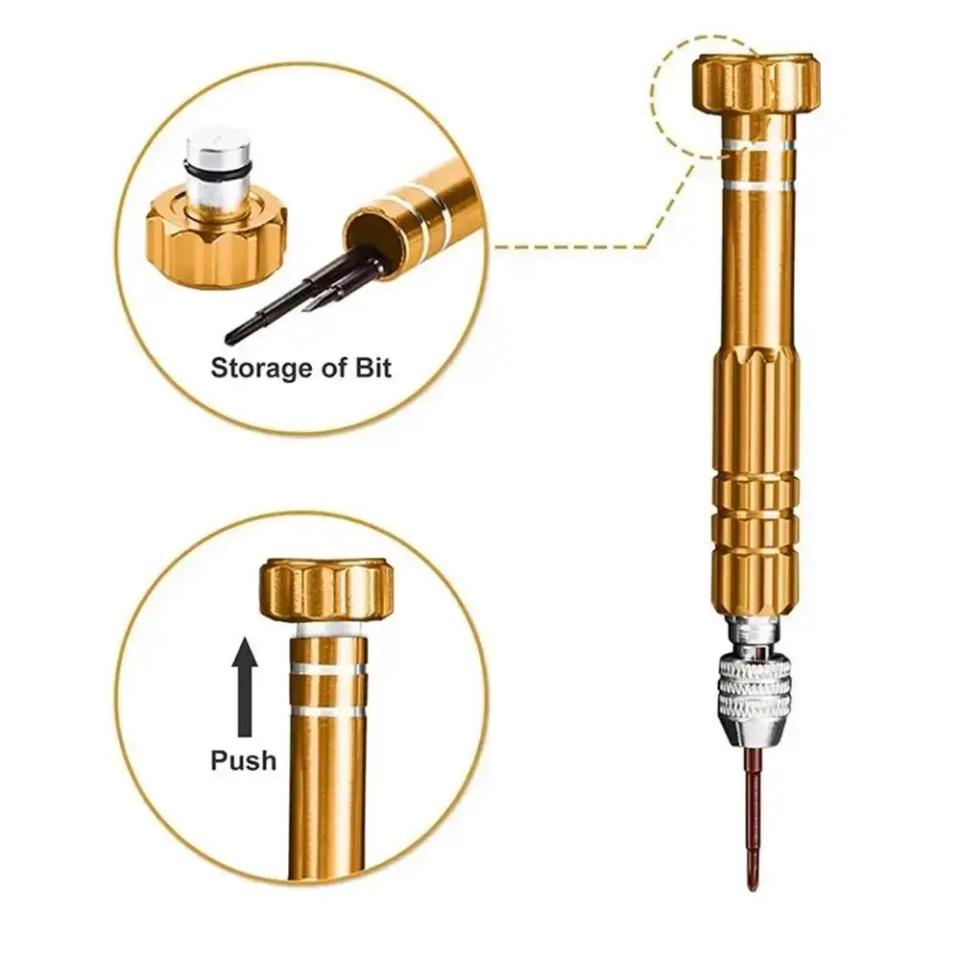 Watch Repair tool Kit Watchmaker Back Case Opener Link Pin Spring Bar Remover Clock Battery Replacement Strap Needle Set