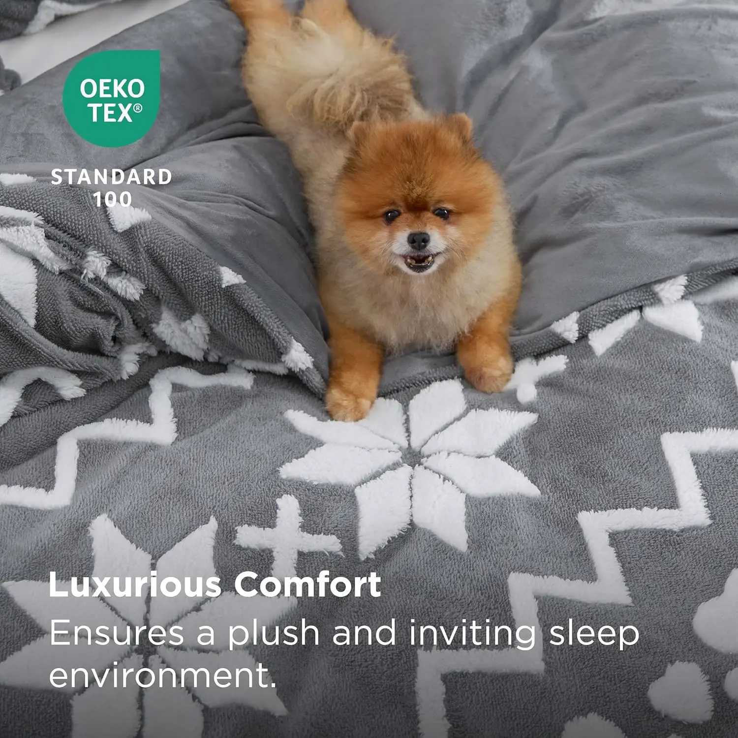 Christmas Fluffy Christmas Duvet Cover Set Ultra Soft Plush Shaggy Comforter Cover King Size Warm Flannel Fleece Bed Sets for Winter 3 Pie Y251126