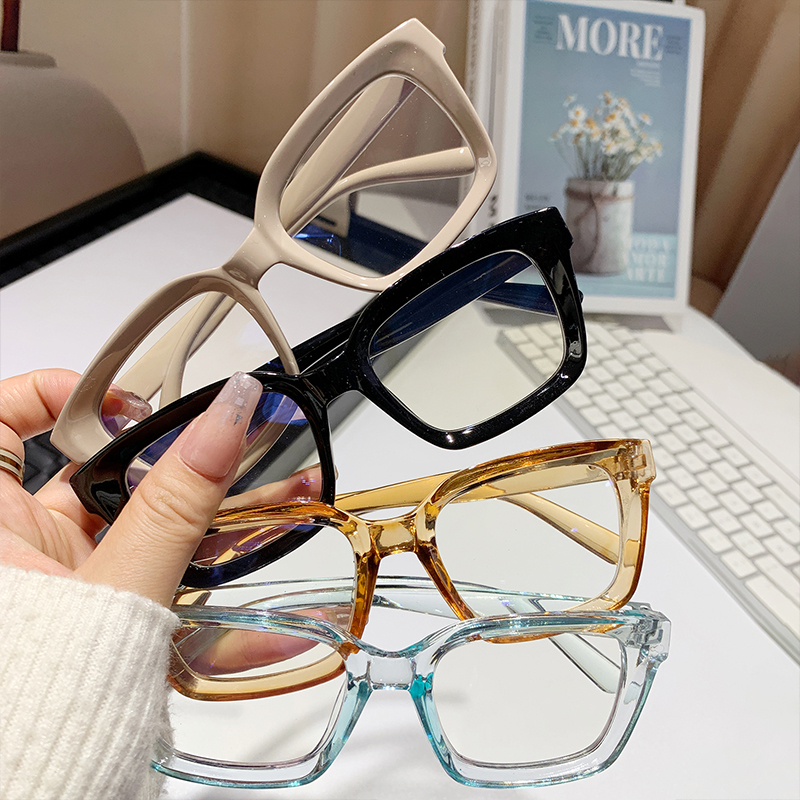 7 pairs of anti blue light glasses anti eye fatigue computer gaming glasses for both men and women