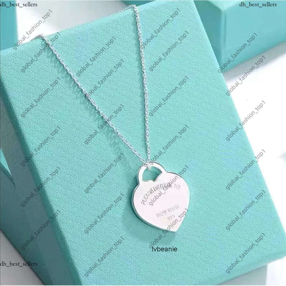 and co stainless steel necklace womens heart pendant gold silver waterproof necklaces for women no rust wedding jewelry zzbw xx50 tiffanyx co tiffanies A32P