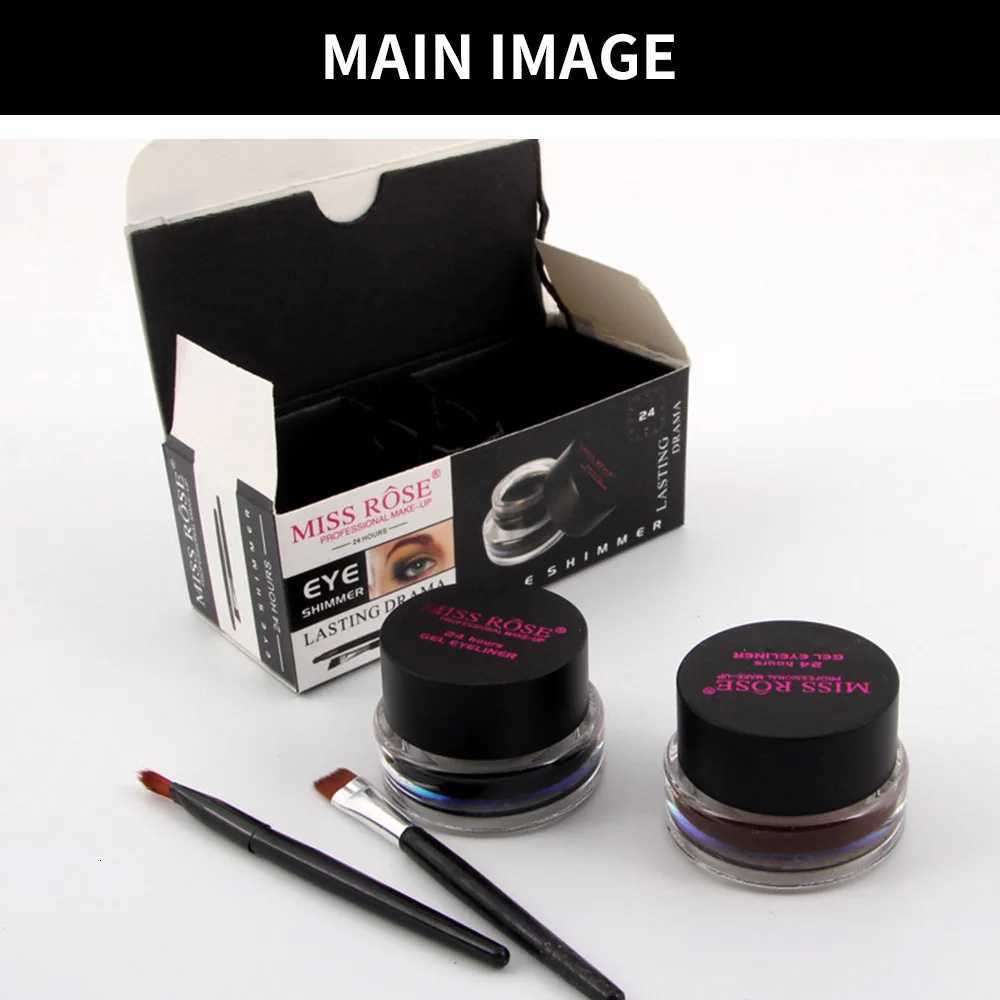 Miss Rose Black Eye liner Pen Makeup Gel Eye Shadow Eyeliner Kajal Eye Shimmer CosmeticsT251126