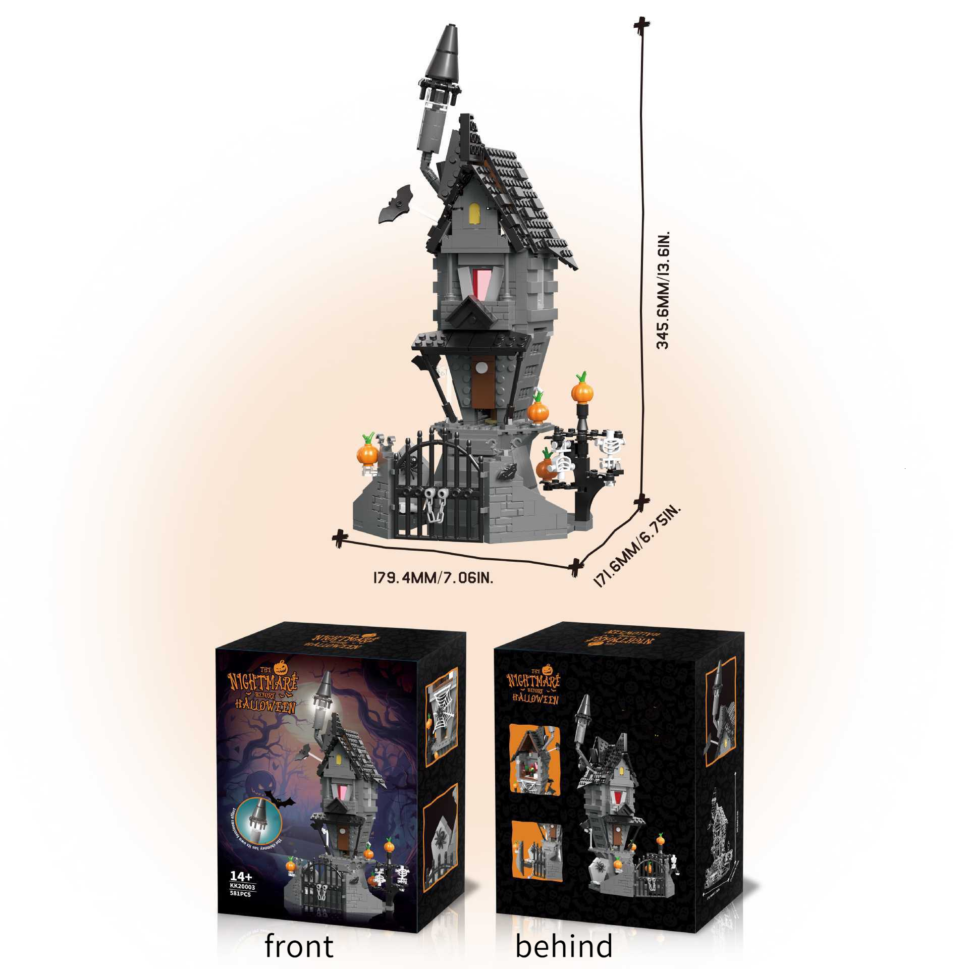 522PCS Space War Troop Carrier Building Blocks Solider Transport Vehicle Model Bricks Desktop Decoration Toys Kids Holiday Gift TUES