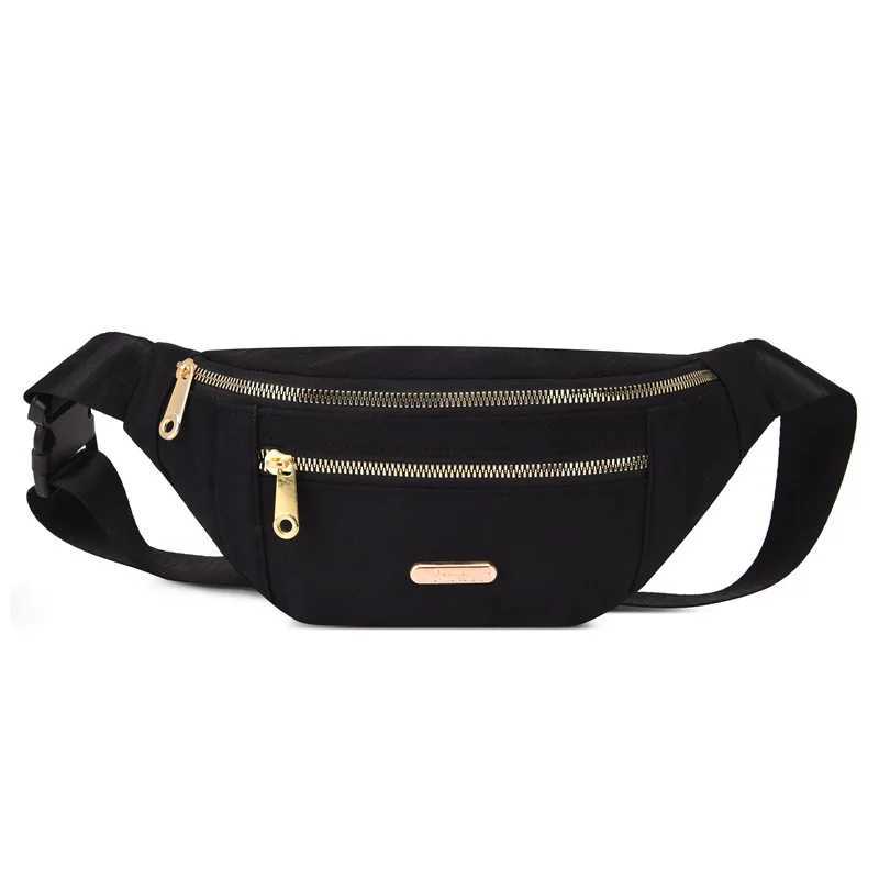 Women Waist Bag Fanny Pack Zipper Chest Bag Female Banana Bag Money Pouch Travel Shoulder Purse Belly Pocket Hip Bum BagT251126