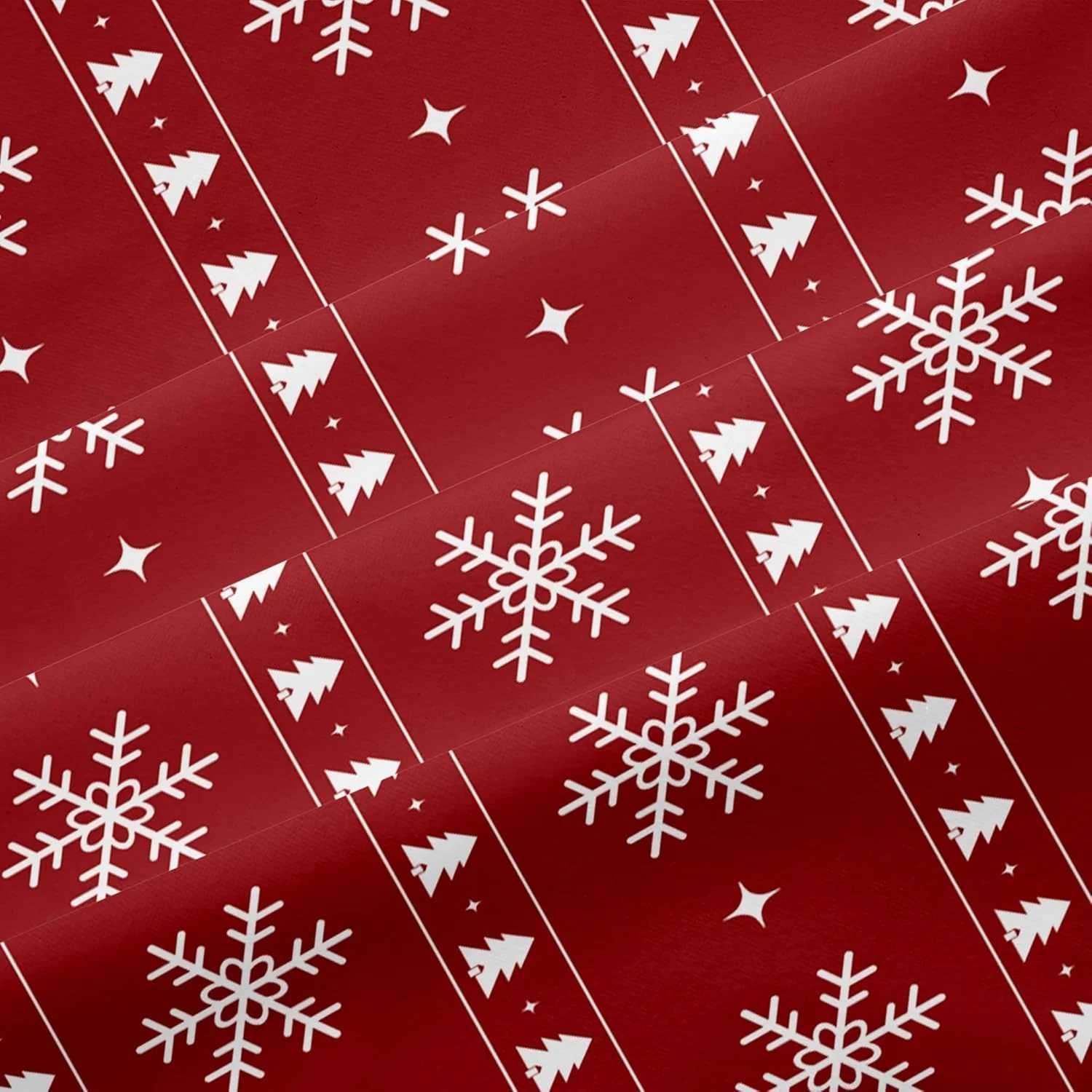 Christmas Christmas Duvet Cover King Holiday Bedding Set Red White Snowflake Christmas Tree Striped Duvet Cover Xmas Theme Bedding Gifts Y251126