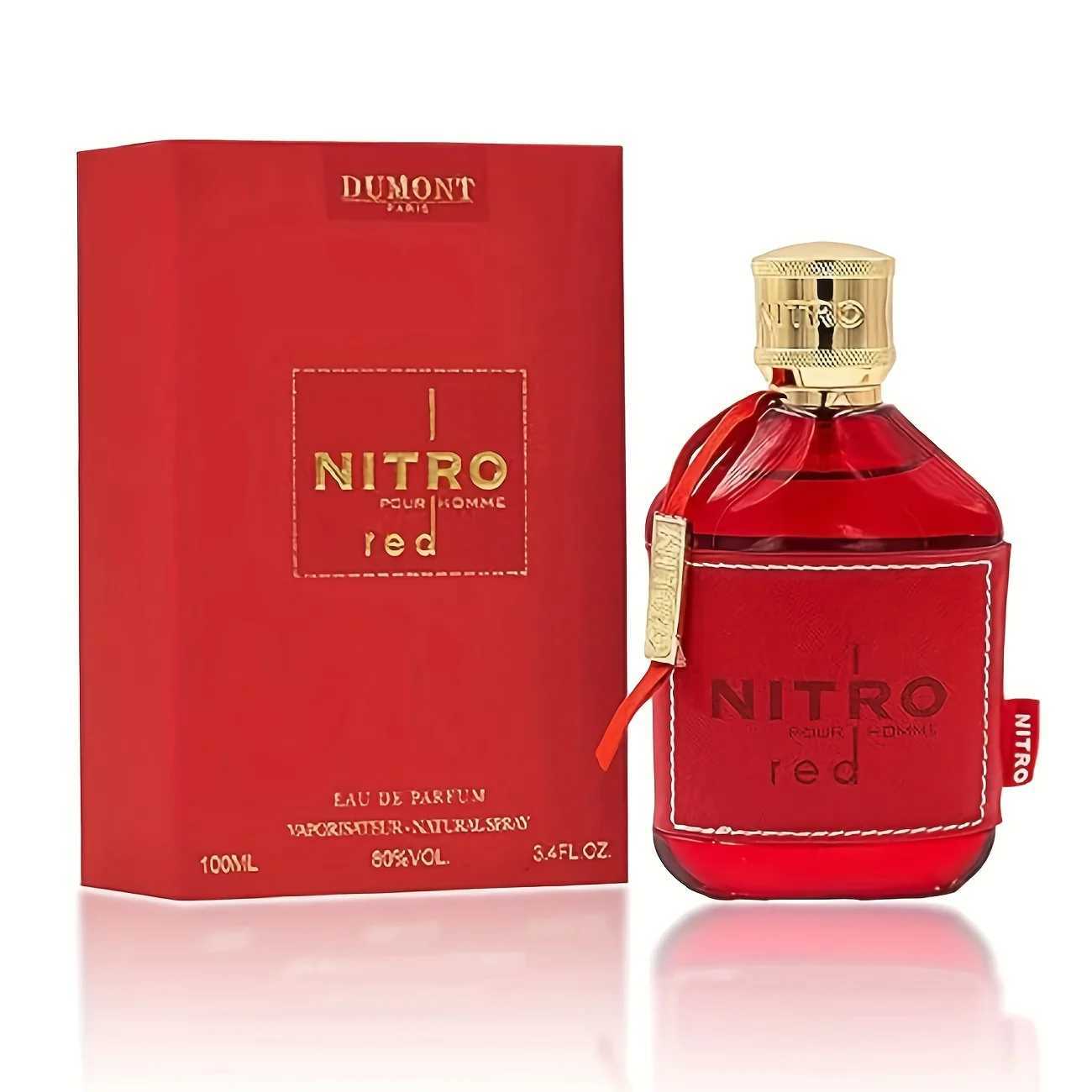 100ml Crimson Perfume Leather-Trimmed Gold-Capped Eau De Parfum Bold Opulent Vibrant Intense Long-Lasting Fragrance Spray C251126