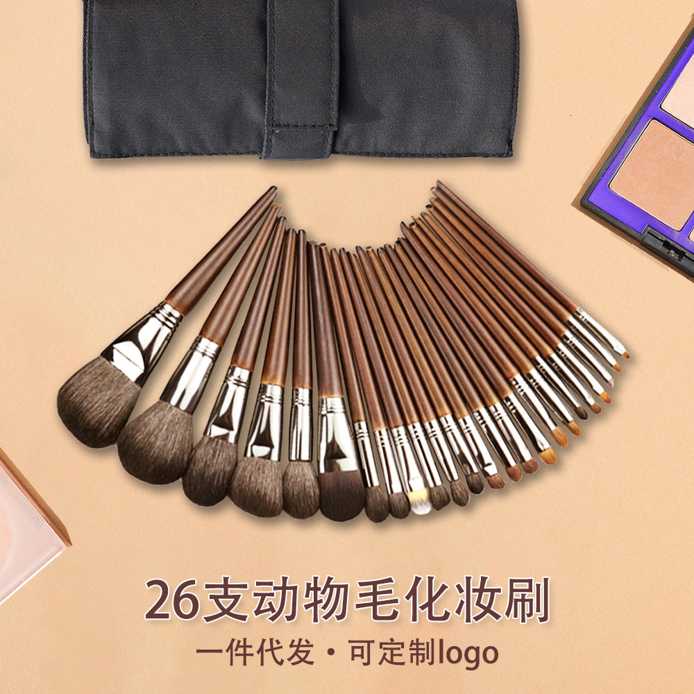 OVW Natural Makeup Brushes Set Eyeshadow Make Up Brush Goat Hair Kit for Makeup nabor kistey Blending pinceaux maquillage 250122bj