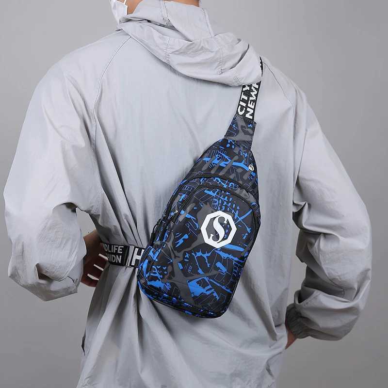 Trendy and Fashionable Unisex Chest Bag Versatile and Stylish Womens Waist Bag Large Capacity Chest Bag for Daily WearT251126