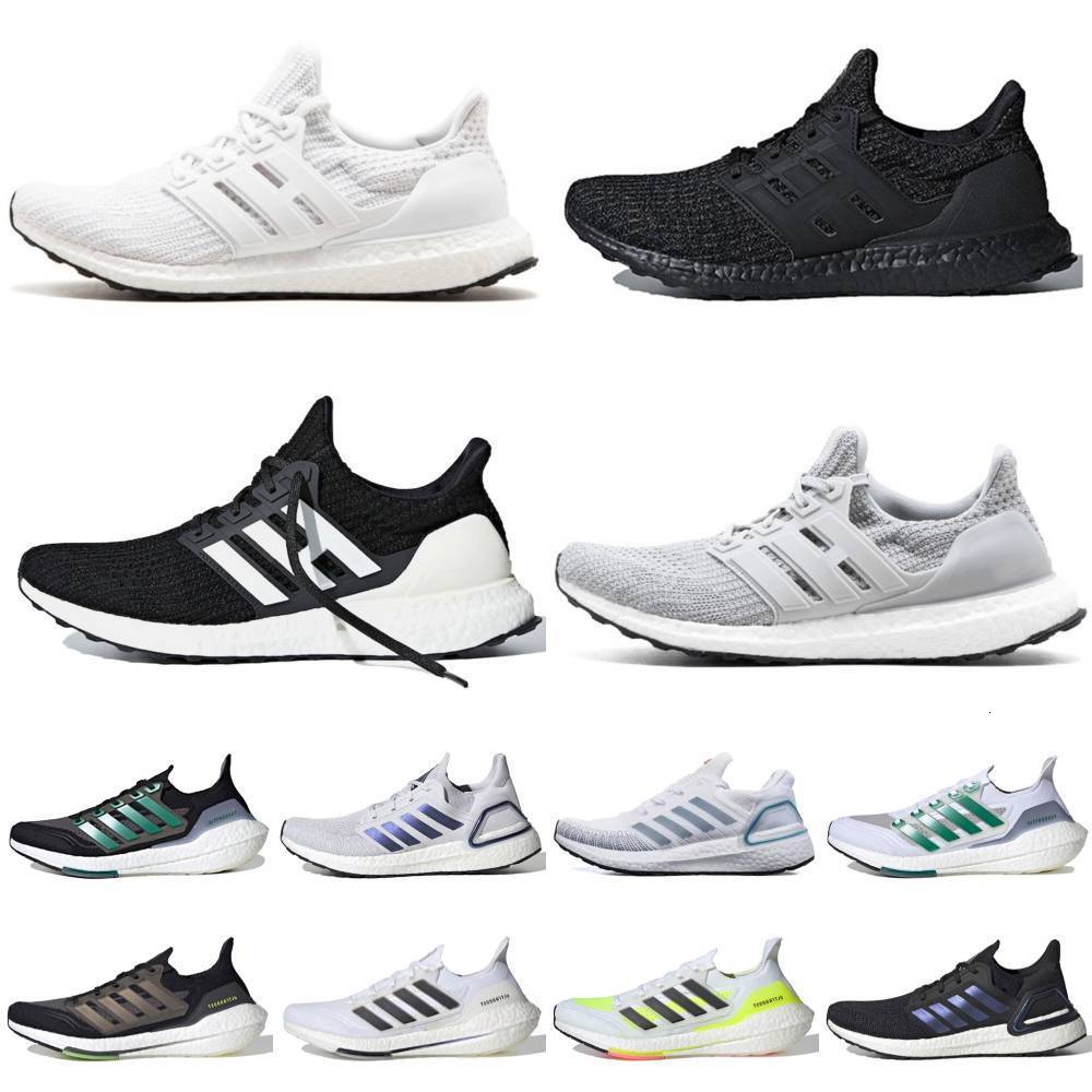 Designer Ultra 21 UB 20 Boosts Sports Shoes Trainers Men Women Classic Ultra 1.0 DNA 4.0 6.0 Core Outdoor Running Shoe Triple Black White Mesh Dash Grey Solar Blue Sneakers
