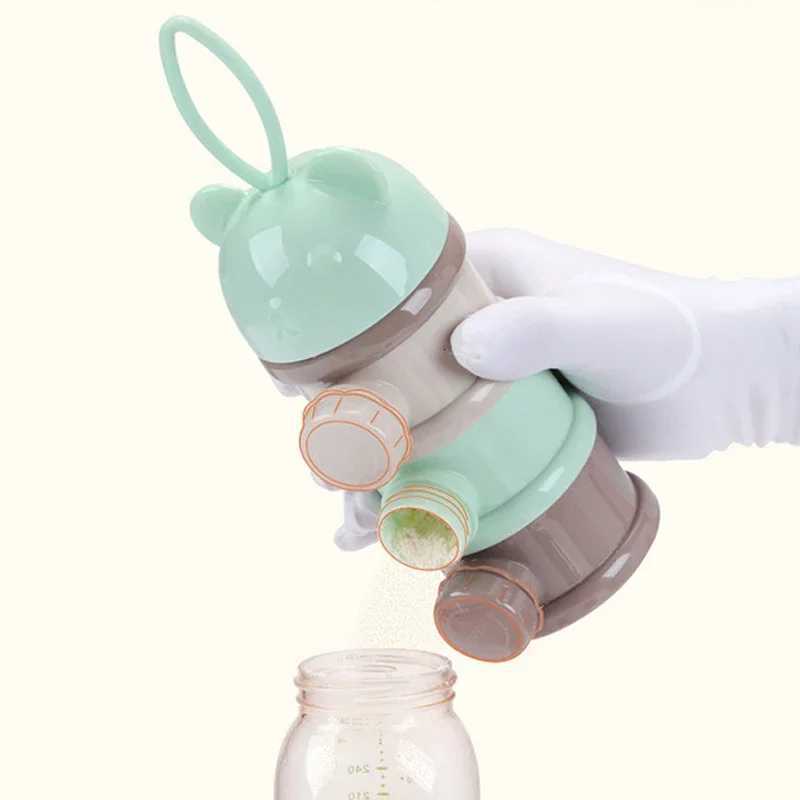 3/4 Layer Portable Milk Powder Bottle Sealed Storage Snack Packaging Tank Suitable for Travel Outdoor Activities Removable TMZ Y251126