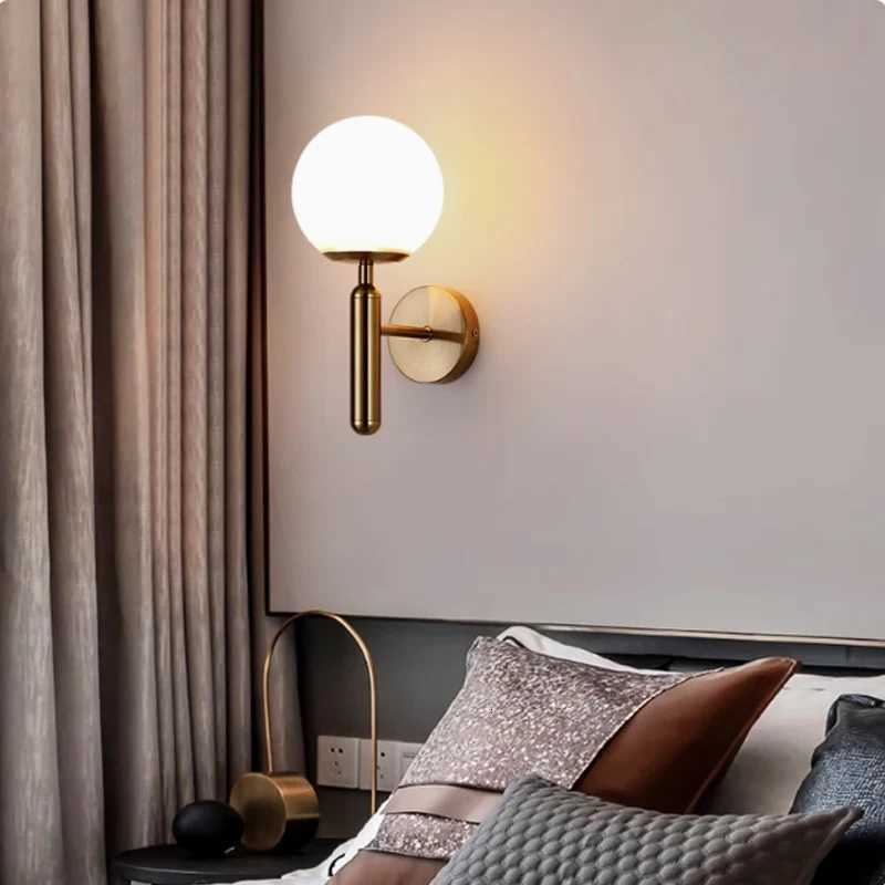 Modern Indoor Wall Light Lamp Suitable For Bedroom Bedside Living Room Home Decor Light Fixture Sconce Living Room Decooration M251126