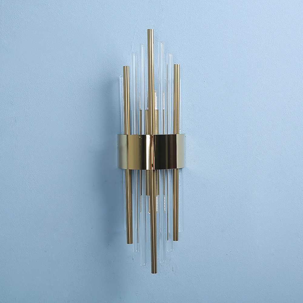 Light Luxury Wall Light Luxury Crystal Wall Lamp Decor for Living Room Bedroom Bedside FixturesTV Background Sconce Wall Lamps M251126