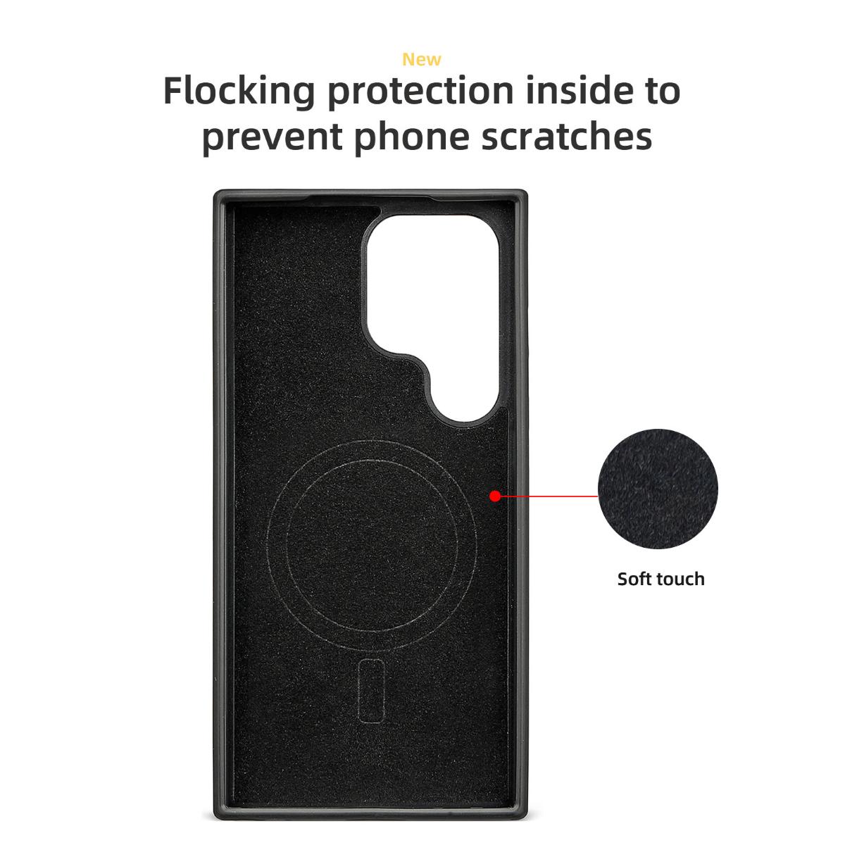 Kevlar phone case for samsun S25Ultra S24 magnetic case S23Ultra