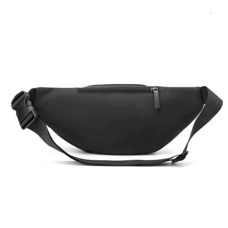Mens Waterproof Outdoor Sports Bag Pouch Korean-Style Waist Fanny Pack Crossbody Male Banana Chest PackageT251126