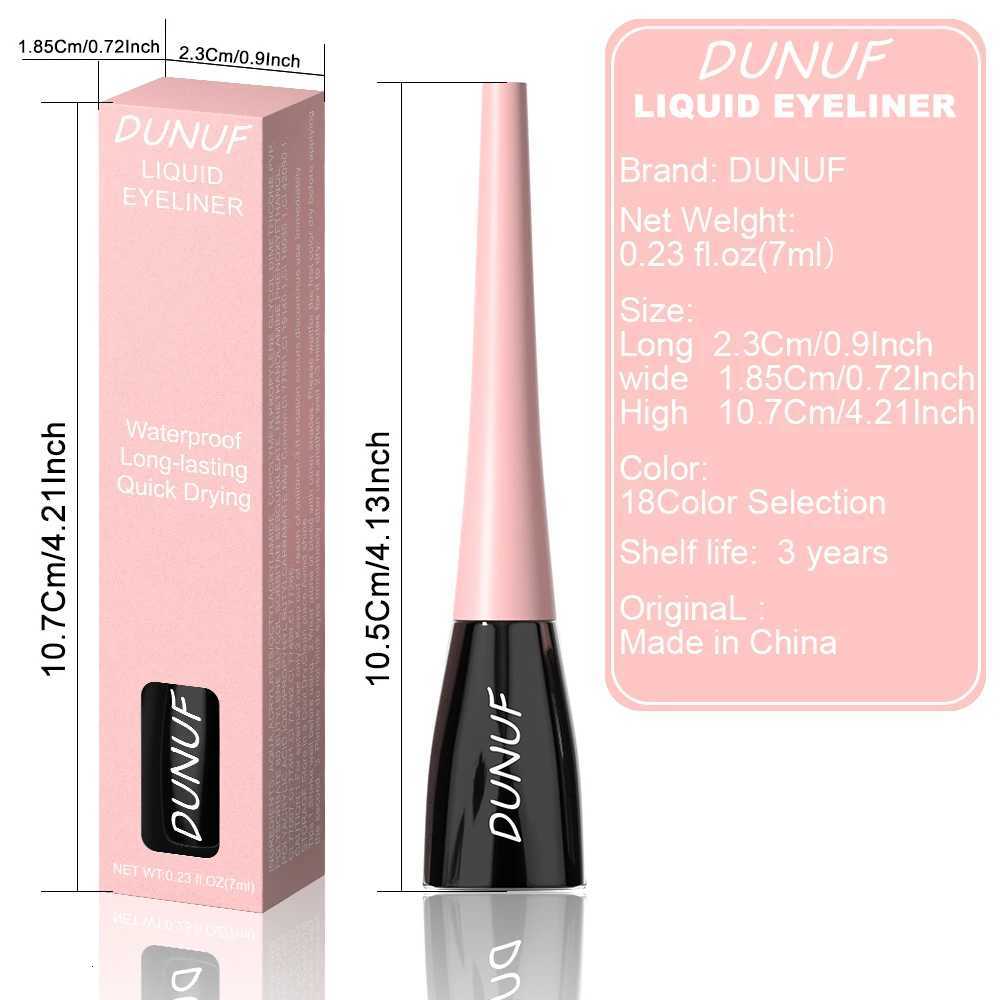 DUNUF 1 Pcs Waterproof Long-Wearing Liquid Eyeliner - Smudge-Resistant Transfer-Proof Perfect For Creating Dramatic LooksT251126
