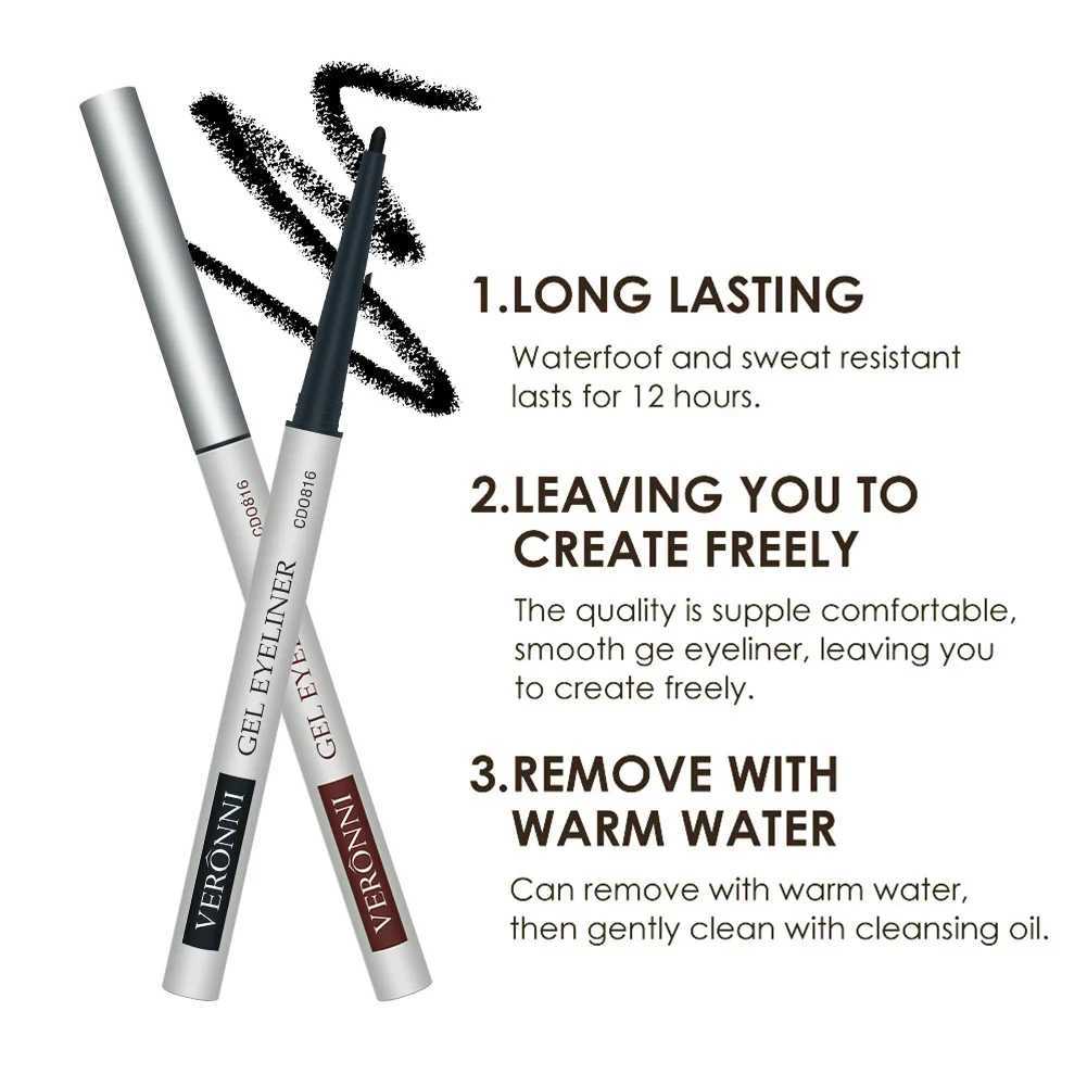 Eyeliner Liquid Long-term Waterproof Non-halo Dyeing Thin Head Non-stick Eyelashes Lying Silkworm Eyeliner PenT251126