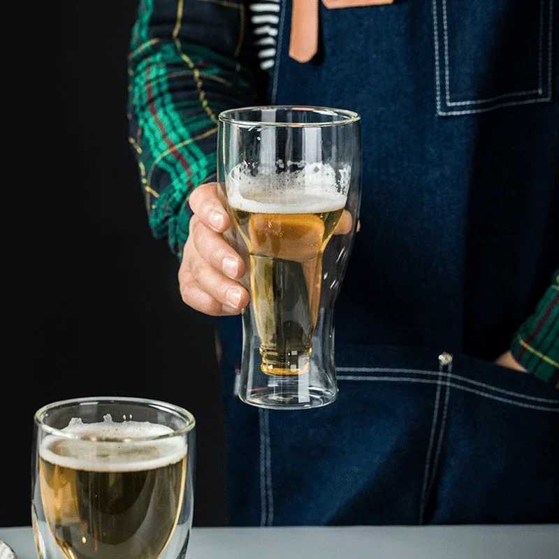 Creative Wine Bottle Model Glass Cup Coffee Mug Wineglass Beer Wine Glasses Espresso Coffee Cup Whiskey Tea Milk Mug Drinkware C251126